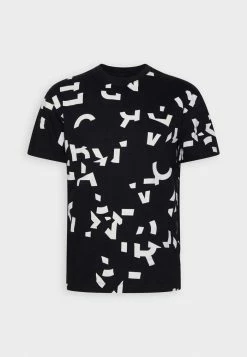 Only & Sons ONSJAKE LETTER TEE - Print T-shirt - Black -Only & Sons shop f44ce0bb305642039f4fdb248b9cb0fa