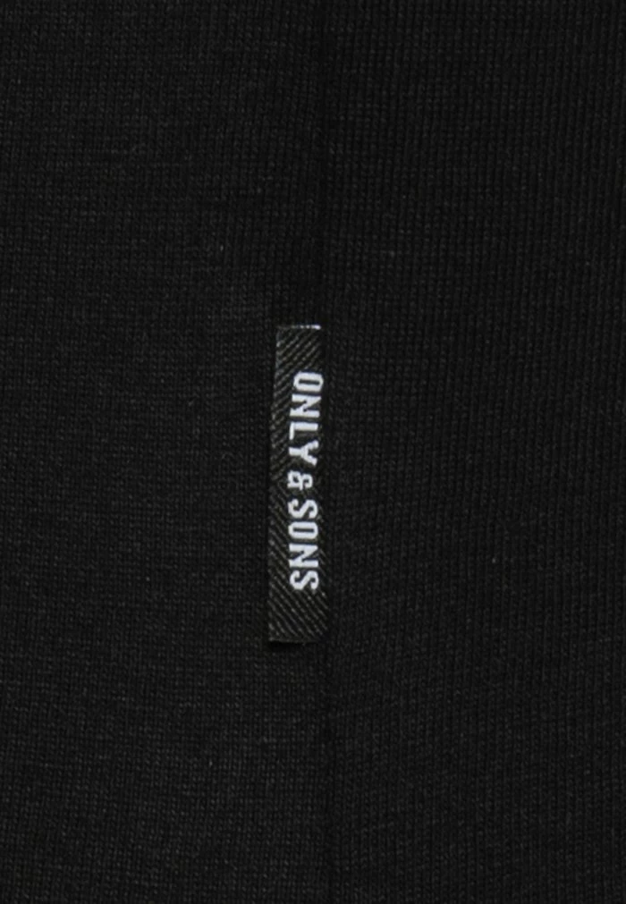 Only & Sons ONSMATT LONGY TEE 5 PACK - Basic T-shirt - Black 5 Only & Sons ONSMATT LONGY TEE 5 PACK - Basic T-shirt - Black - Image 3