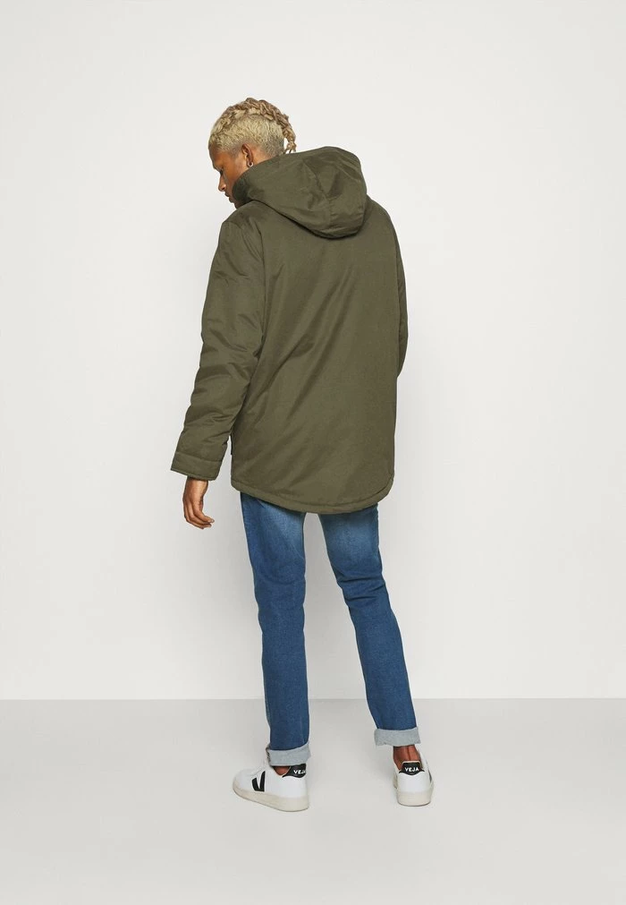 Only & Sons ONSELLIOT - Winter Coat - Olive Night 5 Only & Sons ONSELLIOT - Winter Coat - Olive Night - Image 3