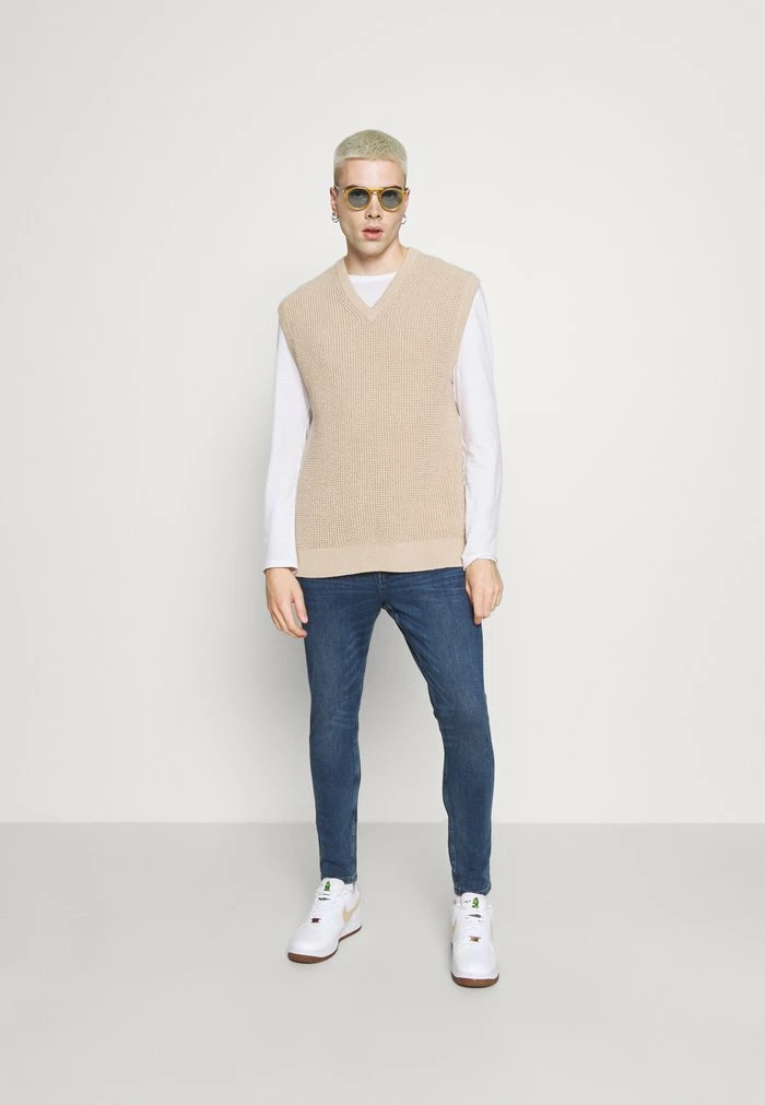 Only & Sons ONSDRAPER LIFE TAP - Jeans Tapered Fit - Blue Denim 4 Only & Sons ONSDRAPER LIFE TAP - Jeans Tapered Fit - Blue Denim - Image 2