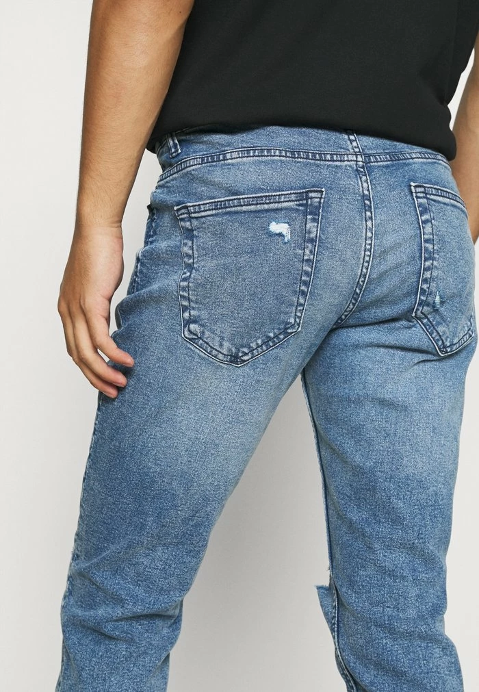 Only & Sons ONSLOOM LIFE - Slim Fit Jeans - Blue Denim 5 Only & Sons ONSLOOM LIFE - Slim Fit Jeans - Blue Denim - Image 3