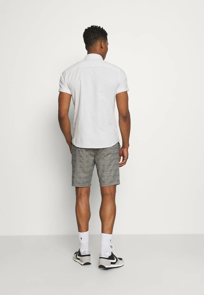 Only & Sons ONSLINUS LIFE CHECK - Shorts - Medium Grey Melange 5 Only & Sons ONSLINUS LIFE CHECK - Shorts - Medium Grey Melange - Image 3