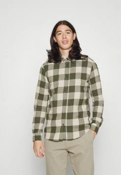 Only & Sons ONSGUDMUND LIFE CHECKED SHIRT - Shirt - Forest Night