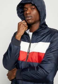 Only & Sons ONSKOBE QUILTED HOOD - Light Jacket - Dark Navy -Only & Sons shop fc6ee5002d5144beaa701945ff78aa07