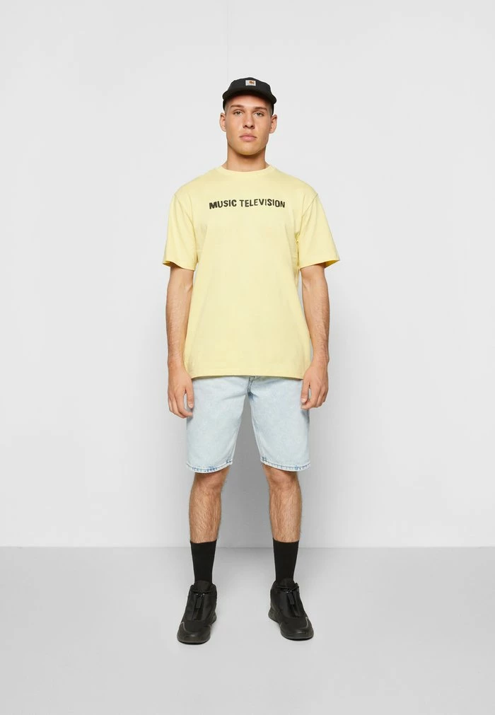 Only & Sons ONSAVI BLEACH - Denim Shorts - Blue Denim 4 Only & Sons ONSAVI BLEACH - Denim Shorts - Blue Denim - Image 2