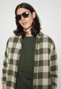 Only & Sons ONSGUDMUND LIFE CHECKED SHIRT - Shirt - Forest Night -Only & Sons shop fd046319e190400787fb49f82a8fe9b3