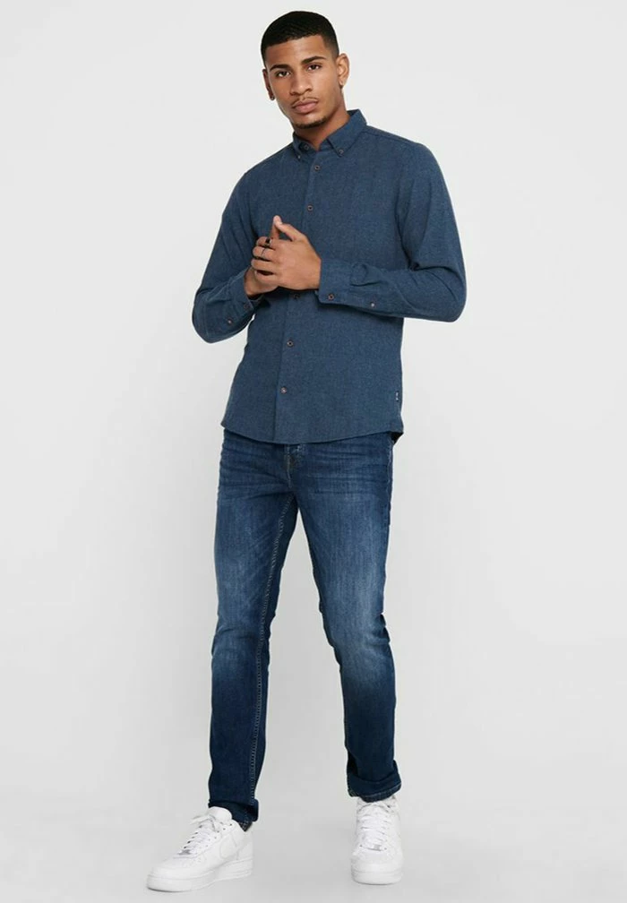 Only & Sons Shirt - Bering Sea 4 Only & Sons Shirt - Bering Sea - Image 2