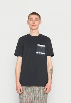 Only & Sons DYEPOCKET TEE - Print T-shirt - Dark Navy